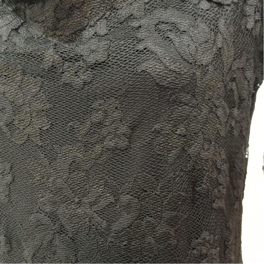 Black Olvi's Lace dress size 42 For Sale
