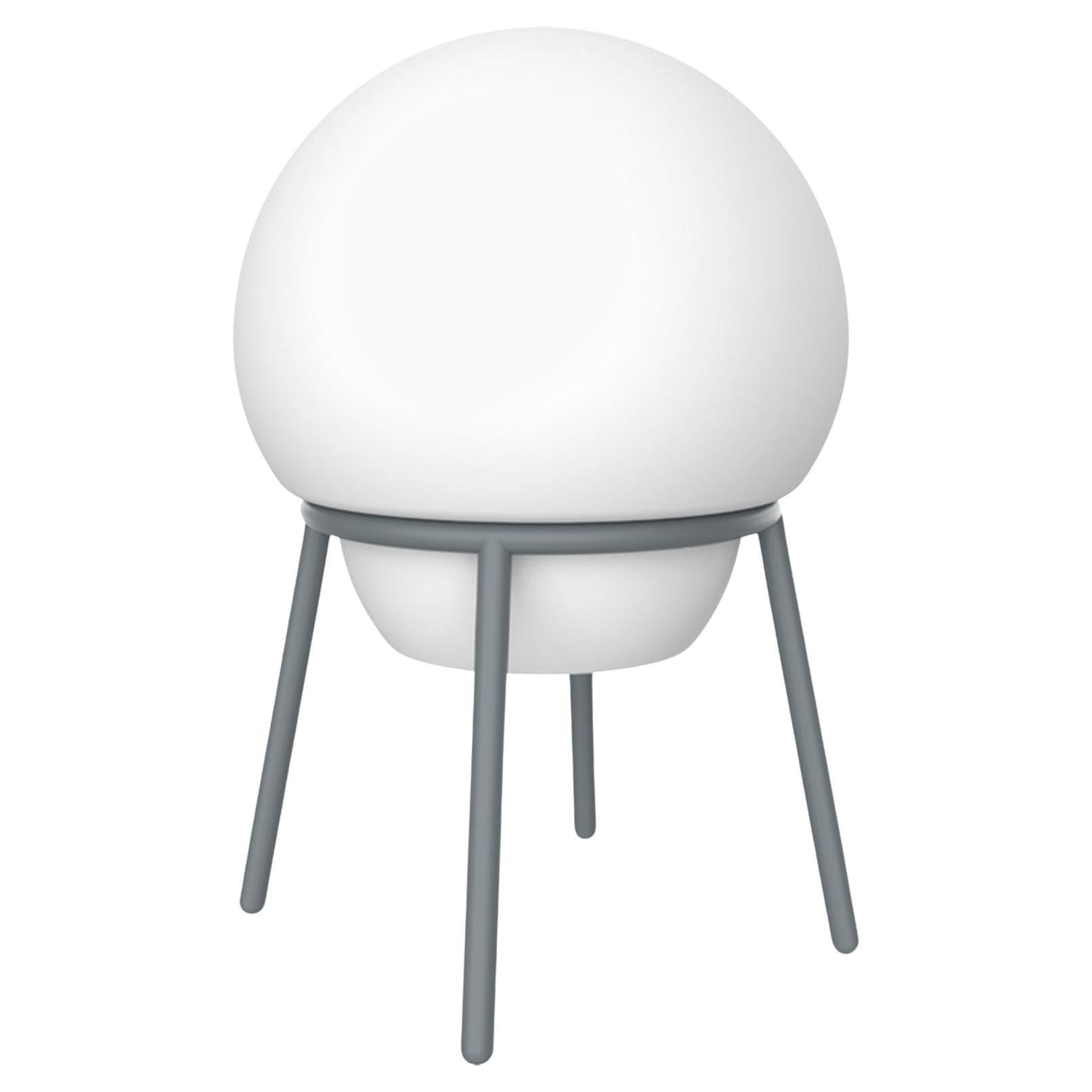 Lace Grey 50 Low Lamp by Mowee