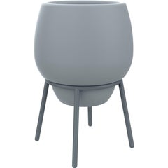 Lace Grey 50 Low Pot by Mowee