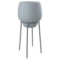 Maceta Alta 50 Gris Encaje de MOWEE