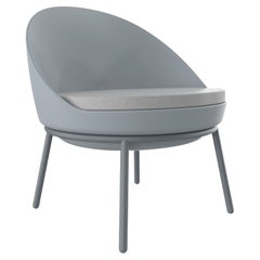 Silla Lounge Gris Encaje con Cojín by Mowee