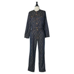 Lace jacquard jacket and trouser ensemble GAULTIER JEAN'S