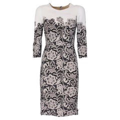Dolce & Gabbana Lace printed dress size 38