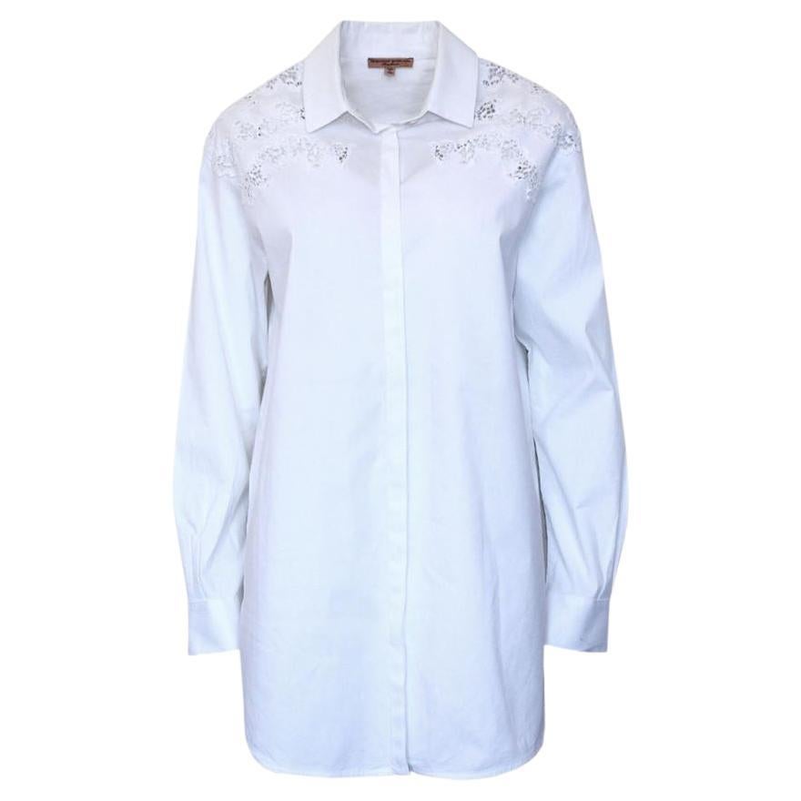 Ermanno Scervino Lace shirt size 42 For Sale