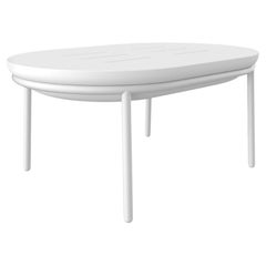 Lace White 90 Low Table by Mowee
