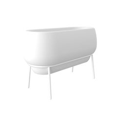 Lace White Planter by MOWEE