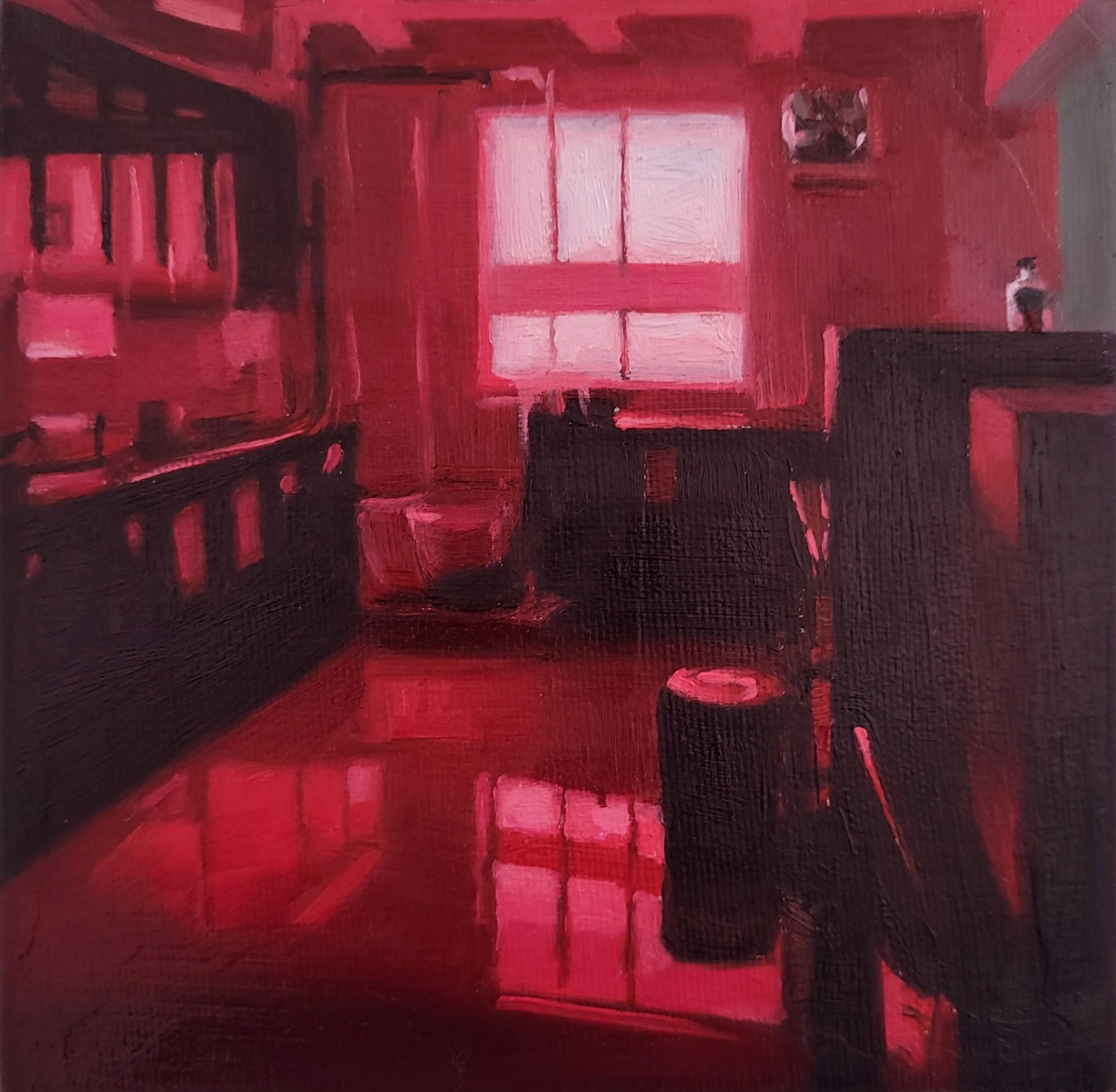 Lacey Jane Still-Life Painting - Red Room