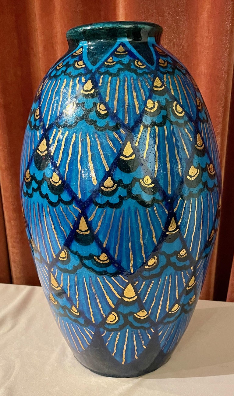 Lachenal Unique Ceramic Art Deco Museum Quality French Pottery 1