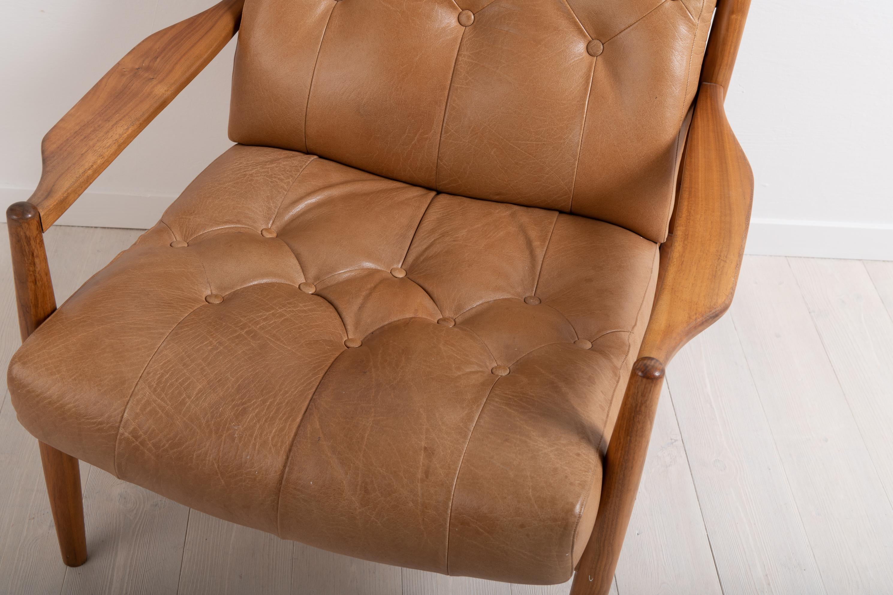 Läckö Chair by Swedish Designer Ingemar Thillmark In Good Condition For Sale In Kramfors, SE
