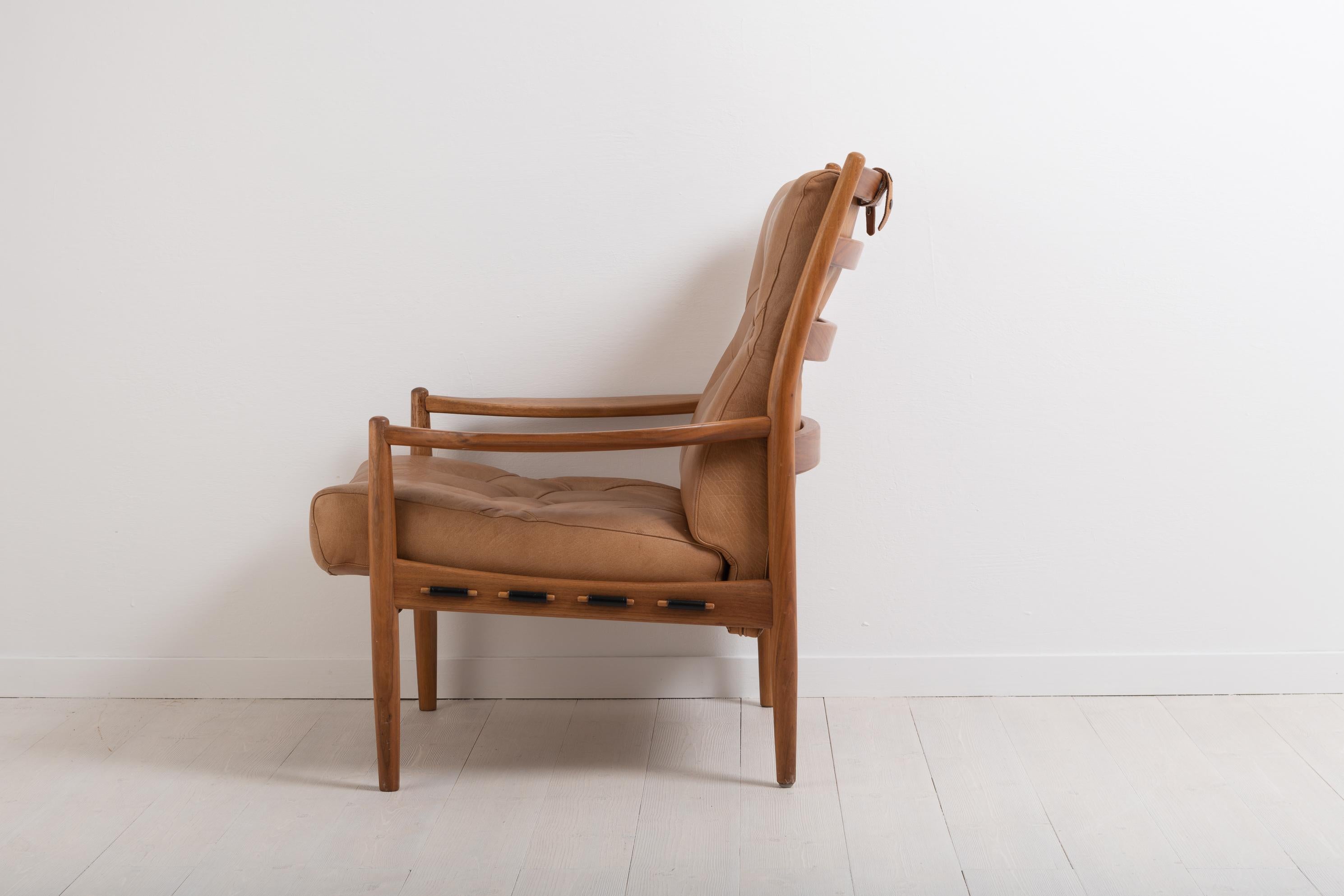 Beech Läckö Chair by Swedish Designer Ingemar Thillmark For Sale