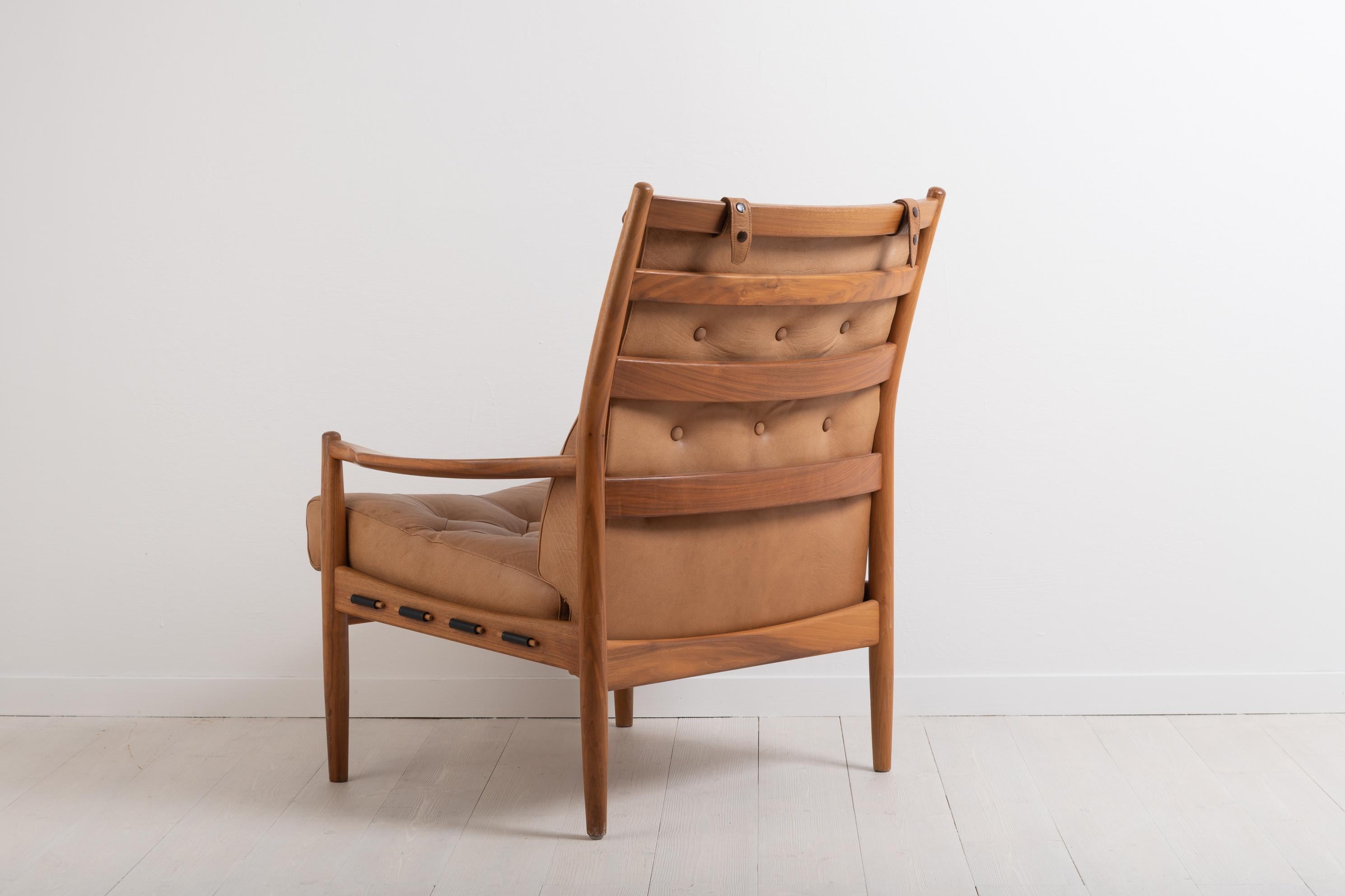 Läckö Chair by Swedish Designer Ingemar Thillmark For Sale 1