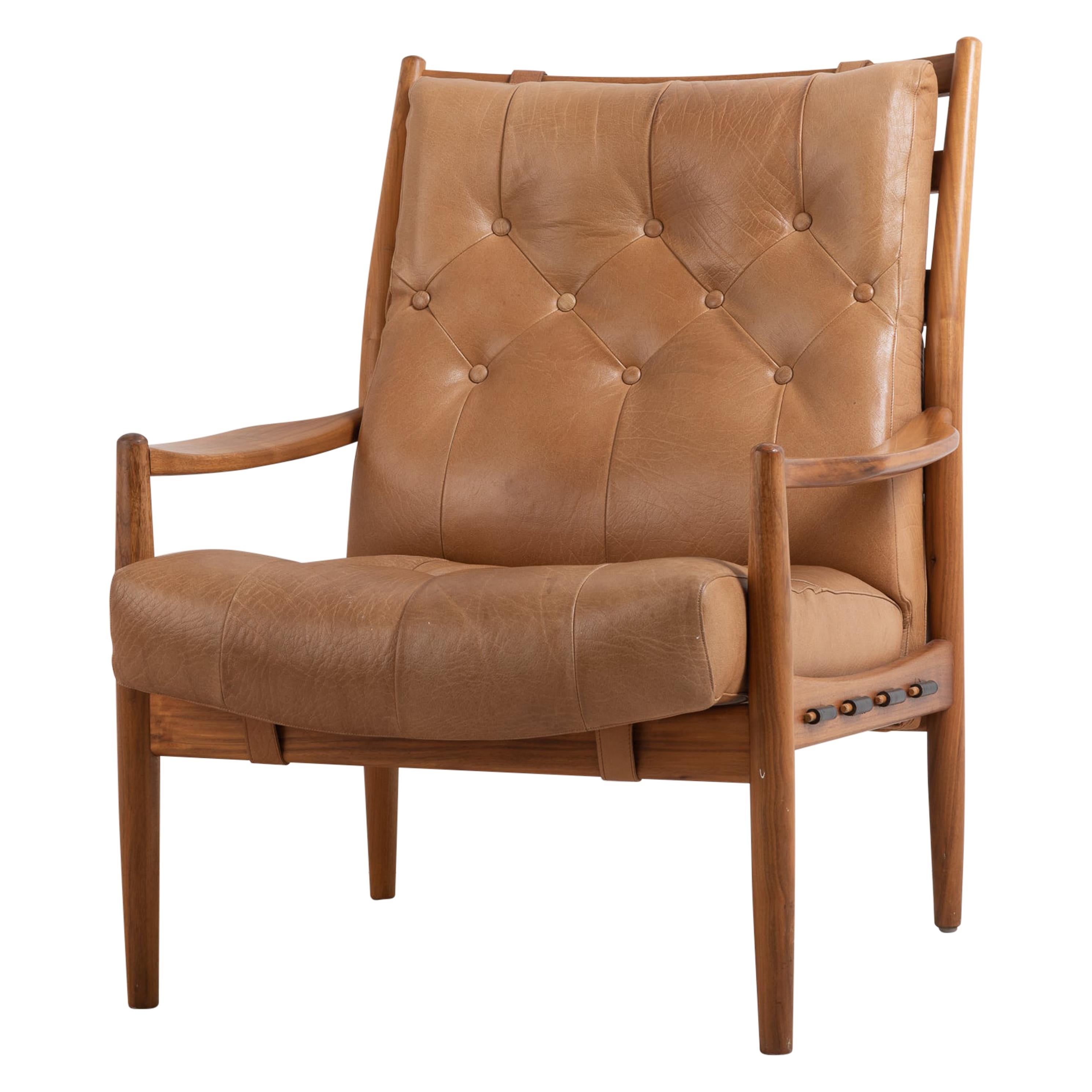 Läckö Chair by Swedish Designer Ingemar Thillmark For Sale