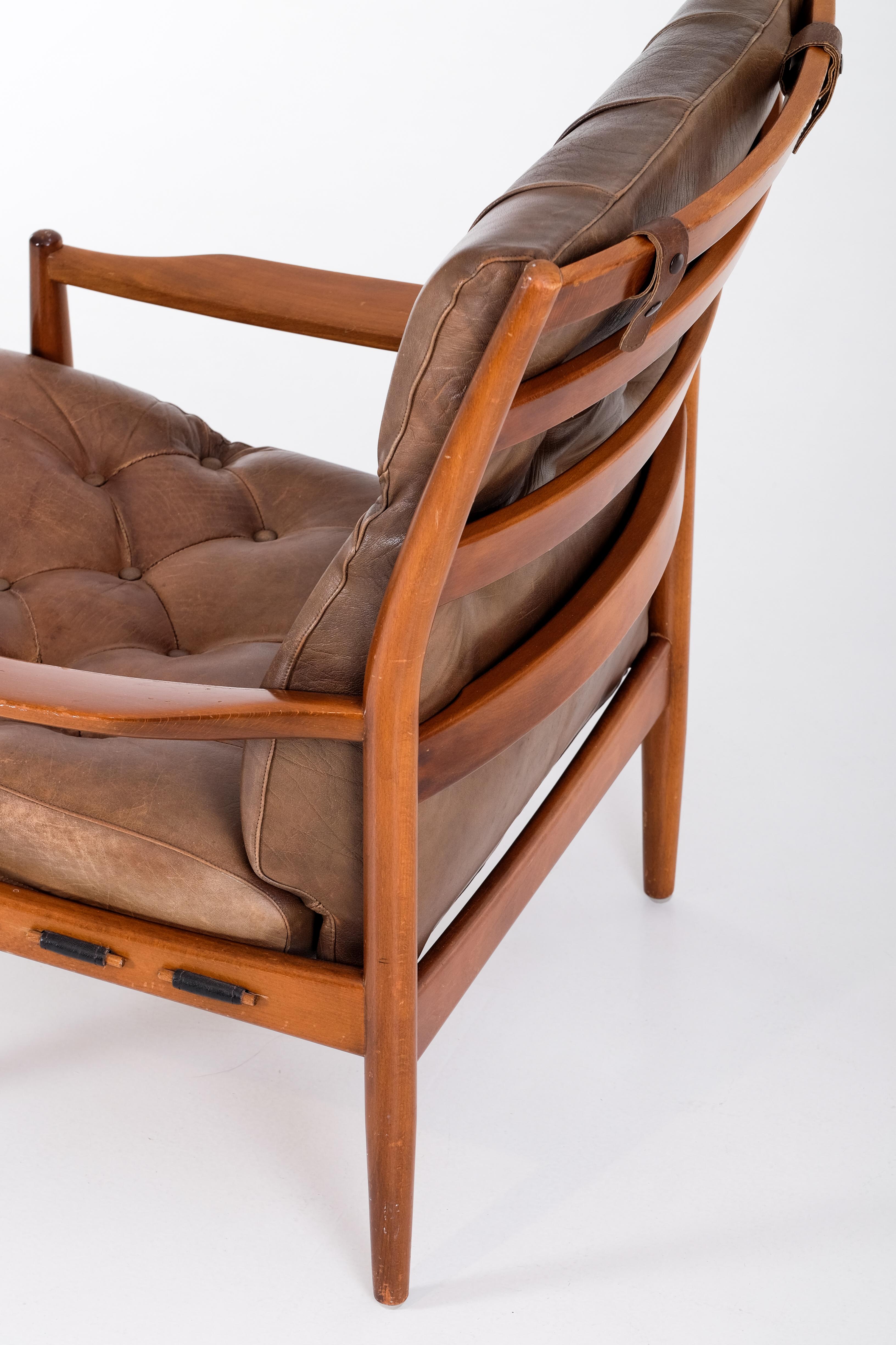 Sillón 'Läckö' de Ingemar Thillmark, años 60 en Bueno estado para la venta en Stockholm, SE