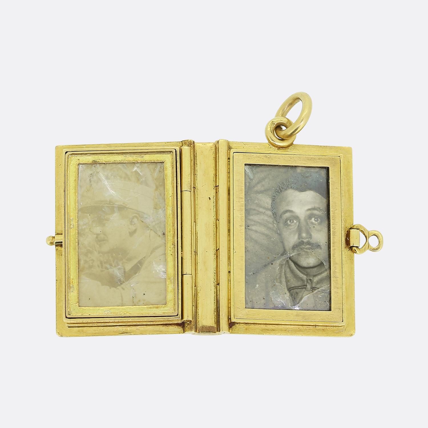 Lacloche Frères Book Locket Pendant 1