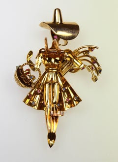 LaCloche Iconic Summer Girl Brooch