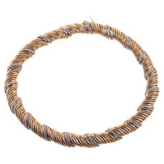 Lacloche Paris 1960 Collana in oro con diamanti