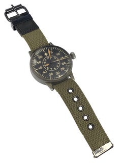 Laco 1940s German Military Pilot Aviators Wristwatch