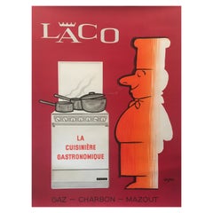 'Laco' by Raymond Savignac, Original Retro Mid-Century Poster