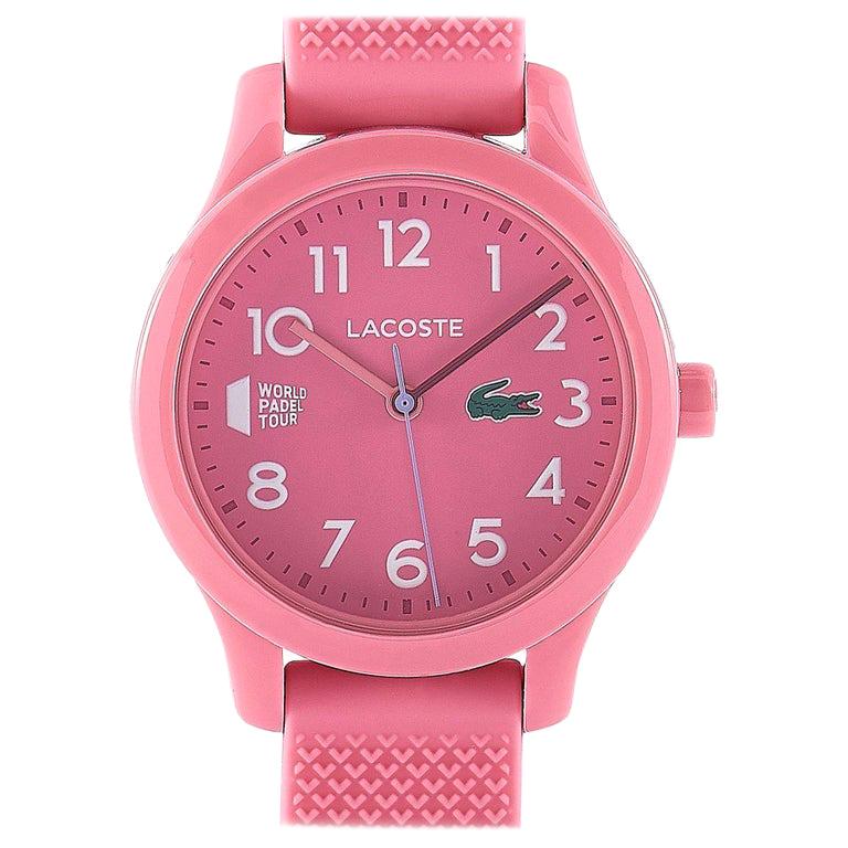 Lacoste Lacoste 12.12 World Padel Tour Pink Watch 2030023 at 1stDibs | lacoste  world padel tour