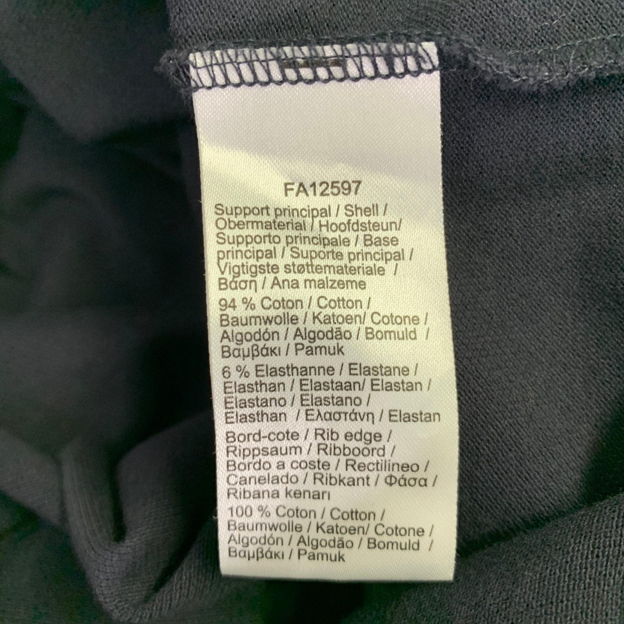 Uomo Polo con bottoni nascosti LACOSTE Taglia M Navy in misto cotone, vestibilità regolare in vendita
