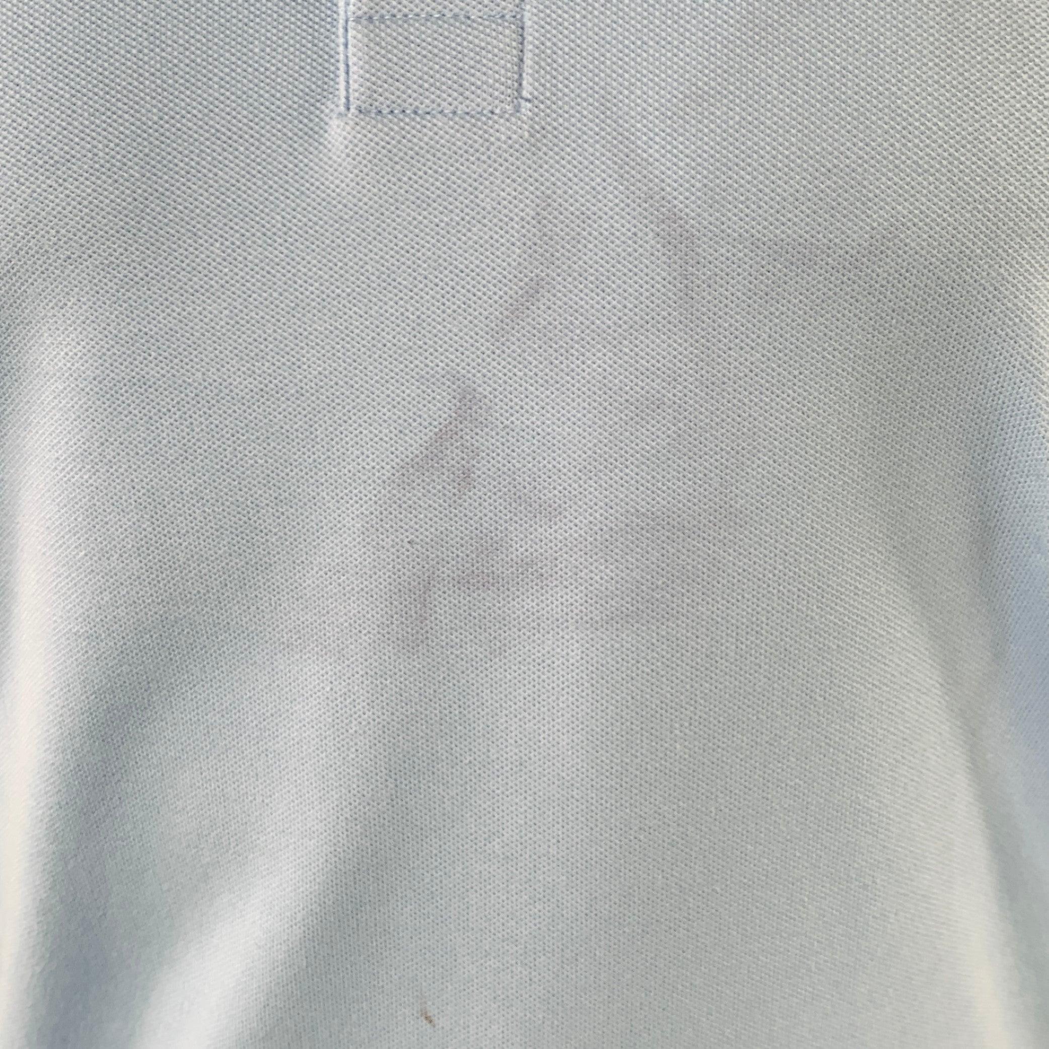 Polo LACOSTE taille S avec broderie bleue en coton mélangé Pour hommes en vente
