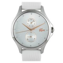 Lacoste Women's Kea Multi-Dial White Silicone Watch 2001023