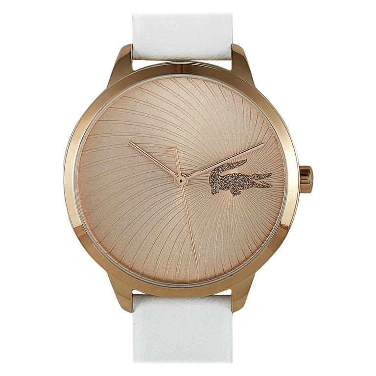 Lacoste Women's Lexi White Leather Watch 2001068