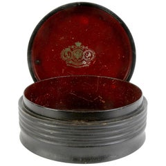 Lacquer Box "Paschal Greeting", Russia By Vishnyakov Manufactory, 1880s