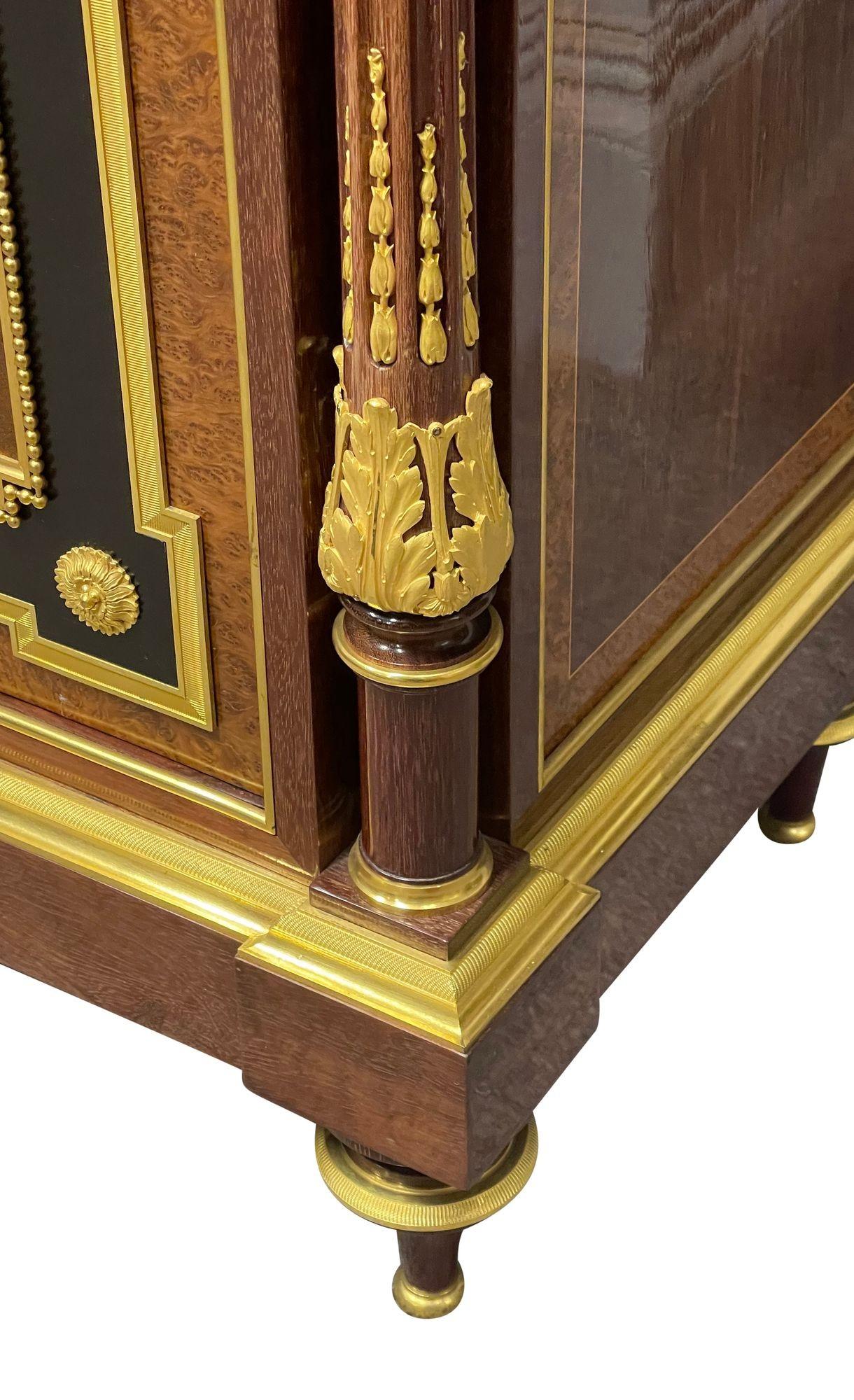 19th Century Lacquer side cabinet after Beurdeley, 1890 For Sale