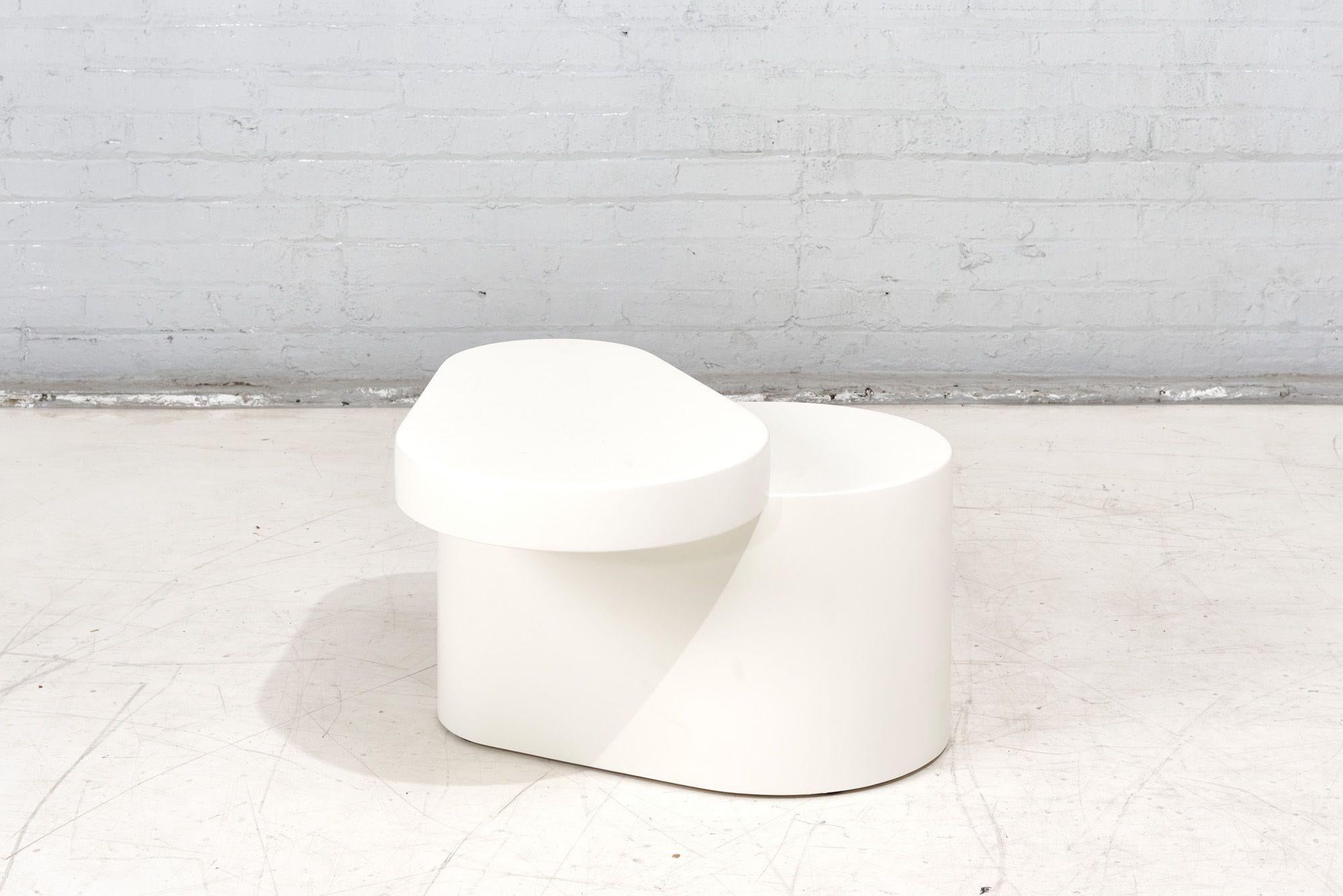 swivel side table
