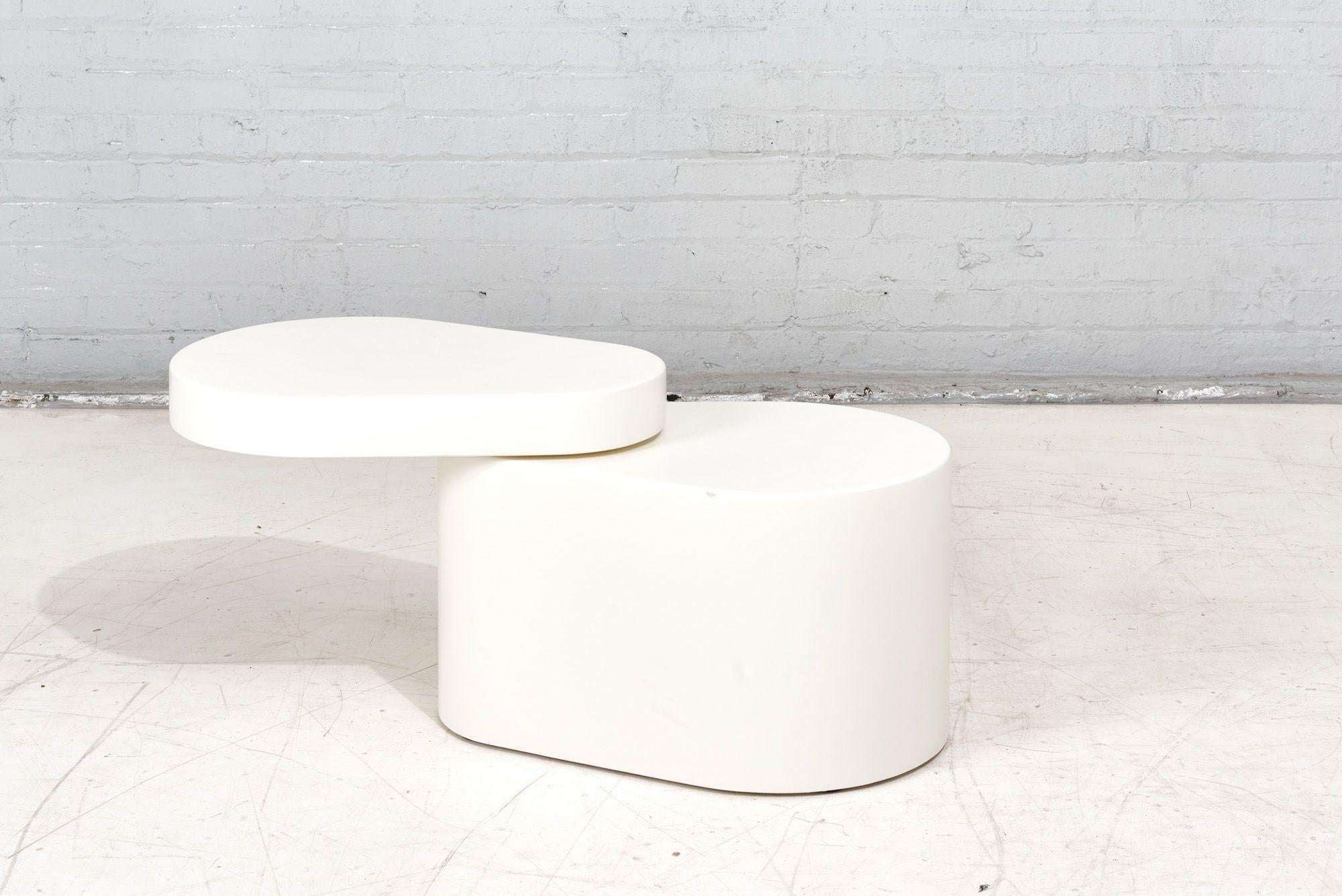 Post-Modern Lacquer Swivel Side/End Table, 1970