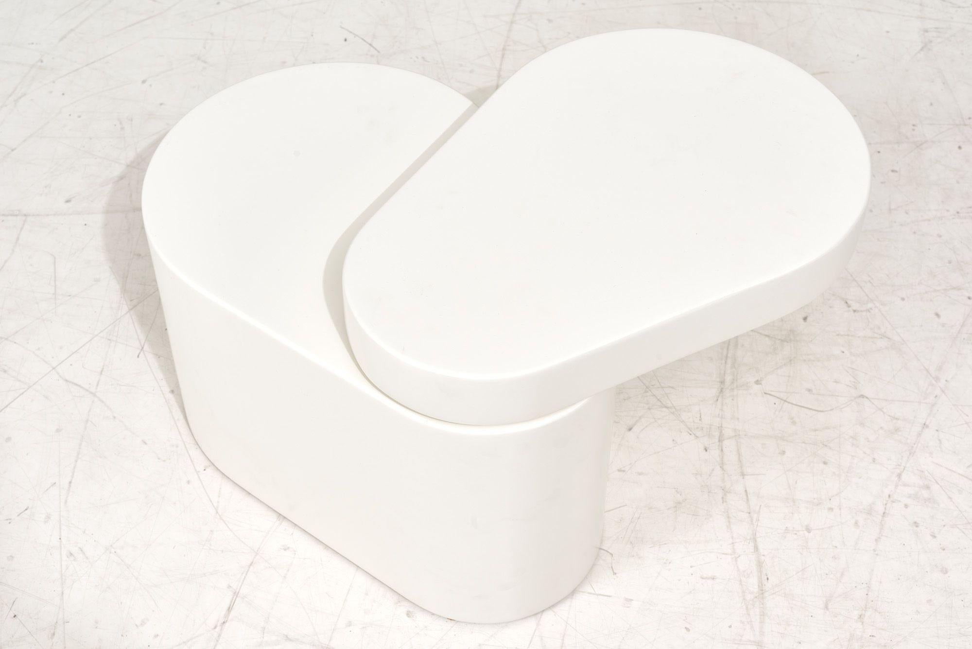 Late 20th Century Lacquer Swivel Side/End Table, 1970