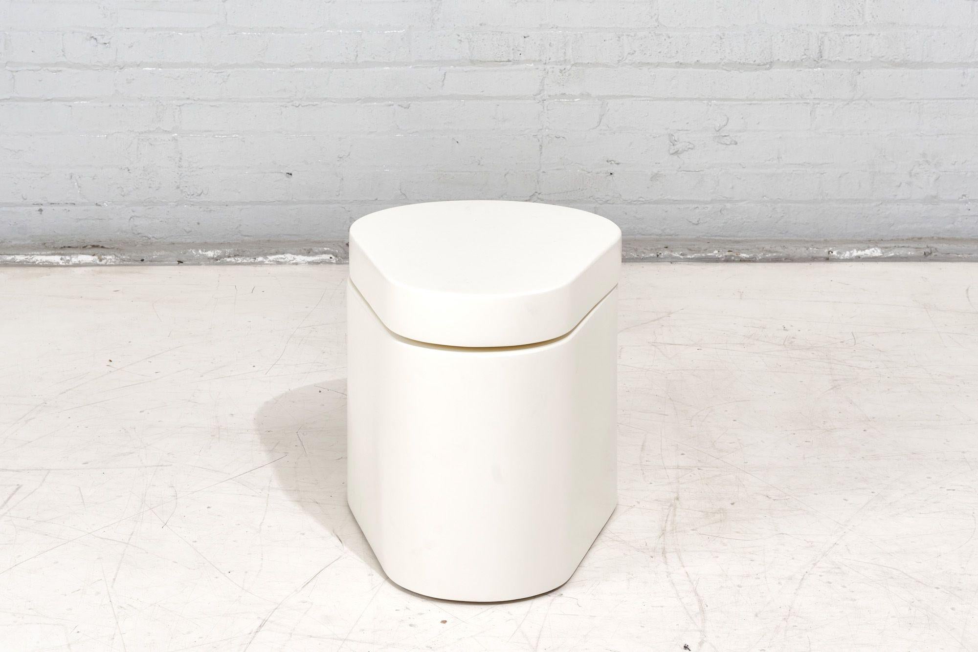 Lacquer Swivel Side/End Table, 1970 1