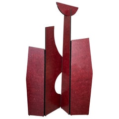 Lacquered 4 Panel Screen