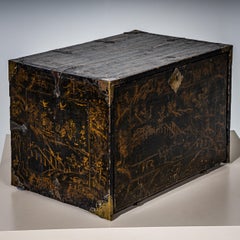 Lacquered and Gilt Cabinet, Germany, 18th Century