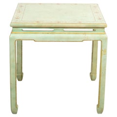 Lacquered Asian Style Game Table