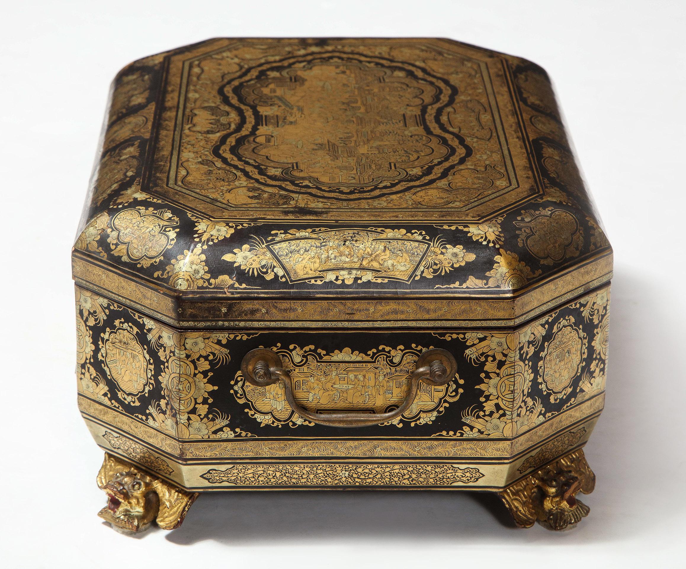 19th Century Lacquered Box