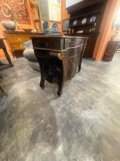Lacquered Chinoiserie Sideboard / Commode, Late 20th Century