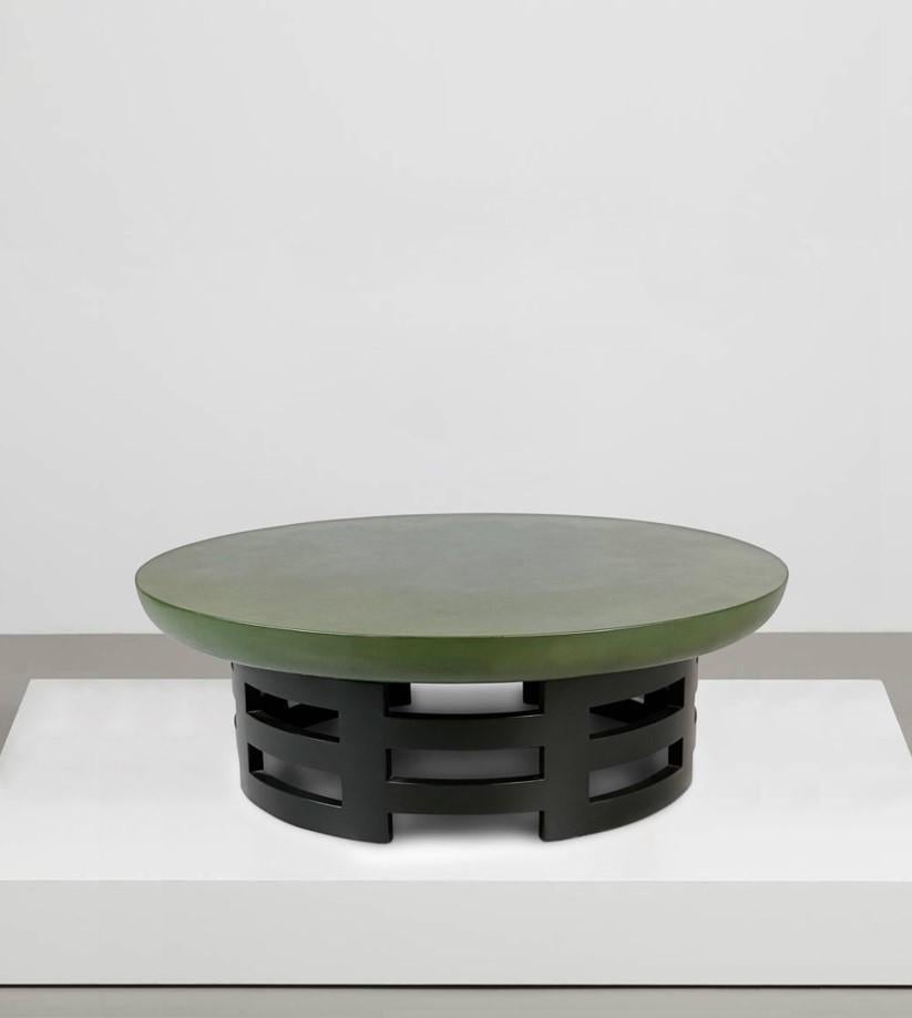 Mid-Century Modern Table basse laquée Muller & Berringer pour Kittinger en vente