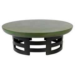 Vintage Lacquered Coffee Table by Muller & Berringer for Kittinger