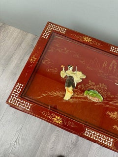 Lacquered Coffee Table, Chinese Style, 20th Century