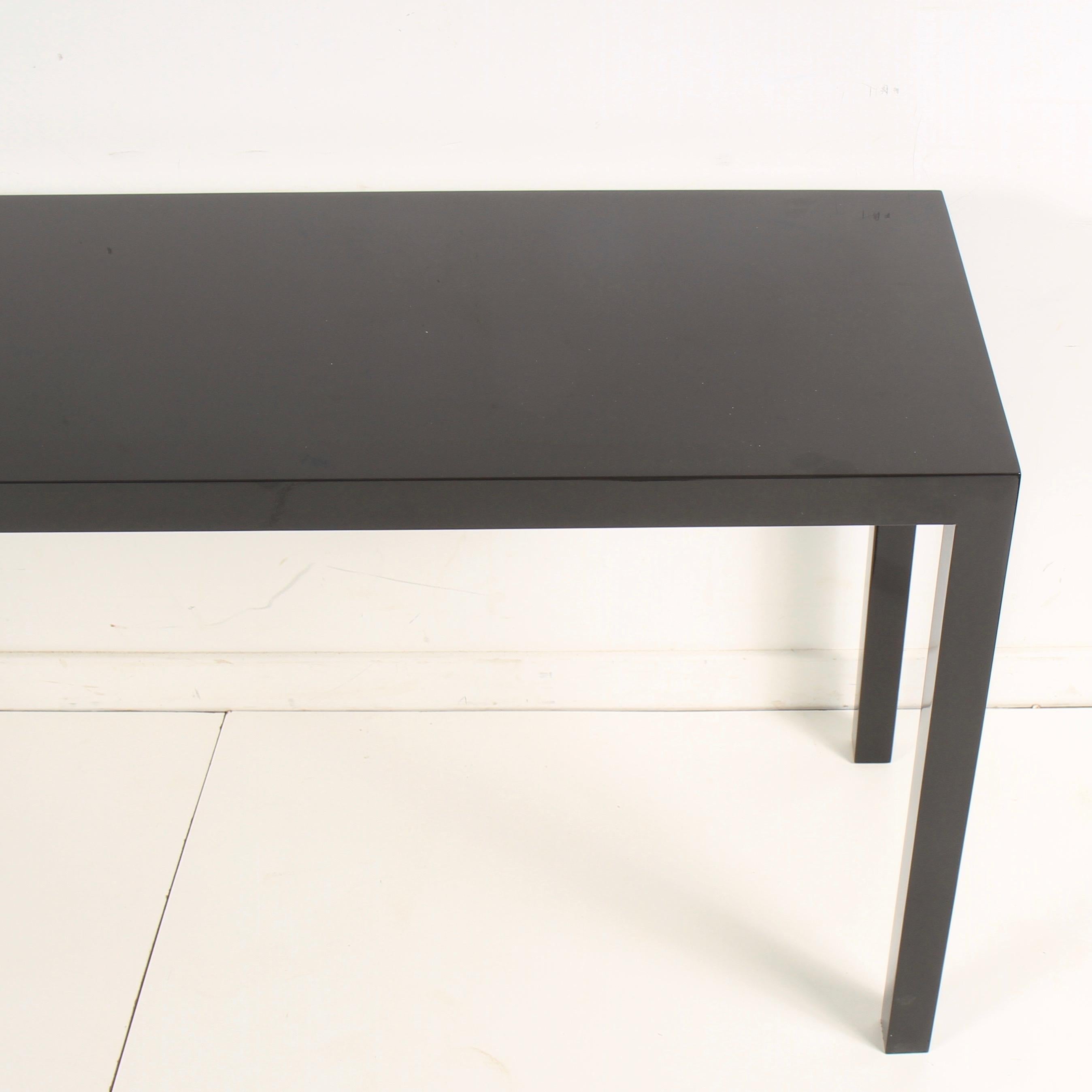 Mid-Century Modern Lacquered Console Table by Founders