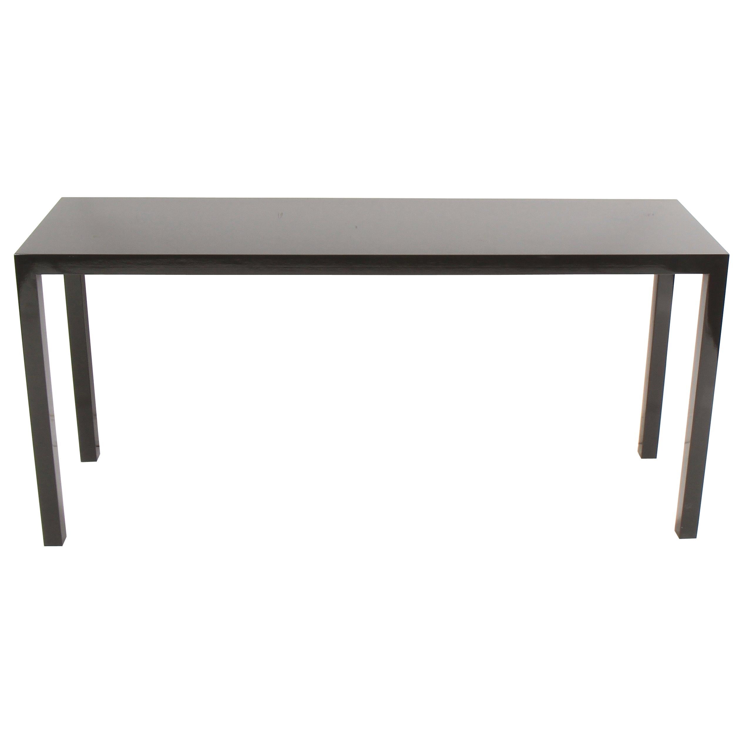 Lacquered Console Table by Founders