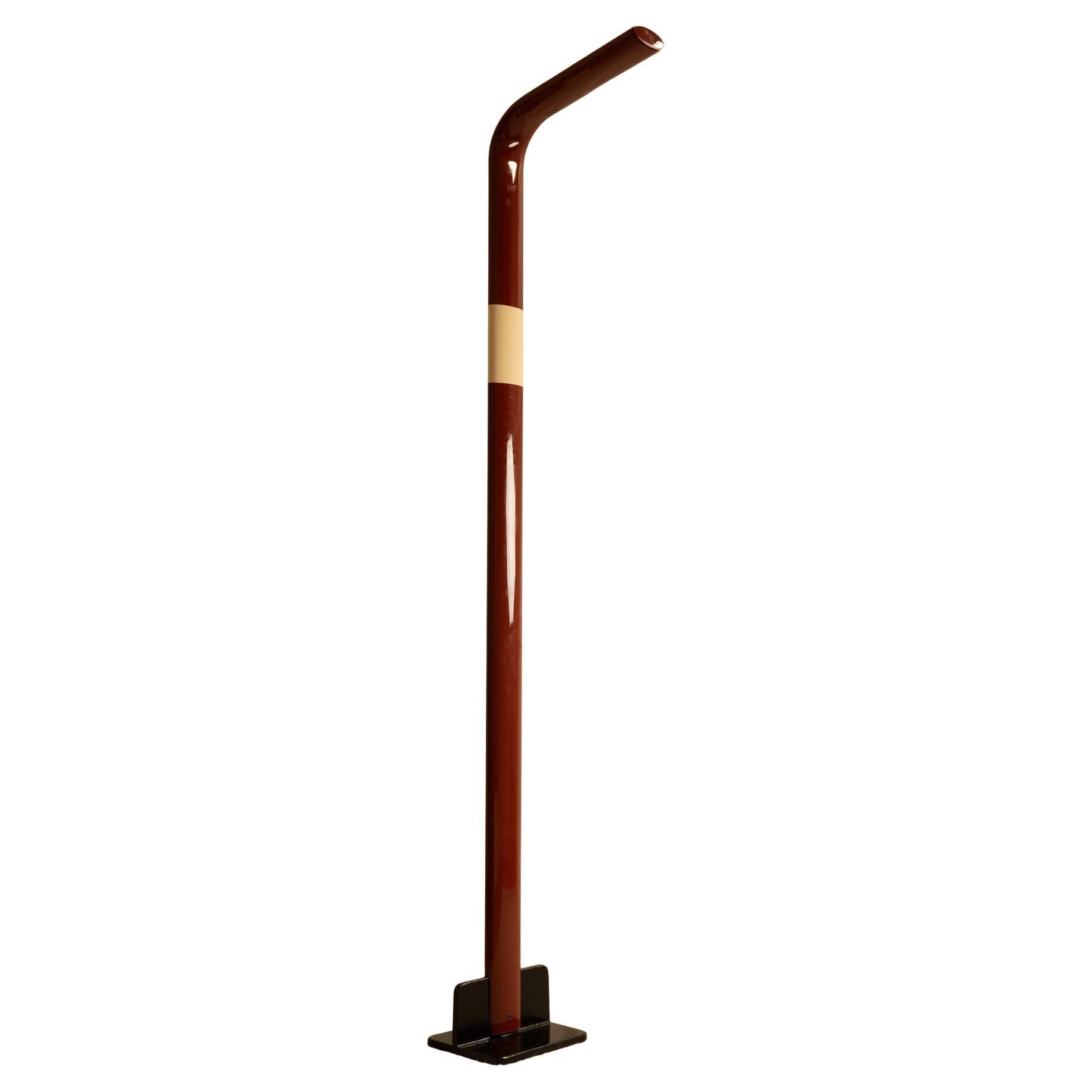 Lacquered designer floor lamp - France, 1970s im Angebot