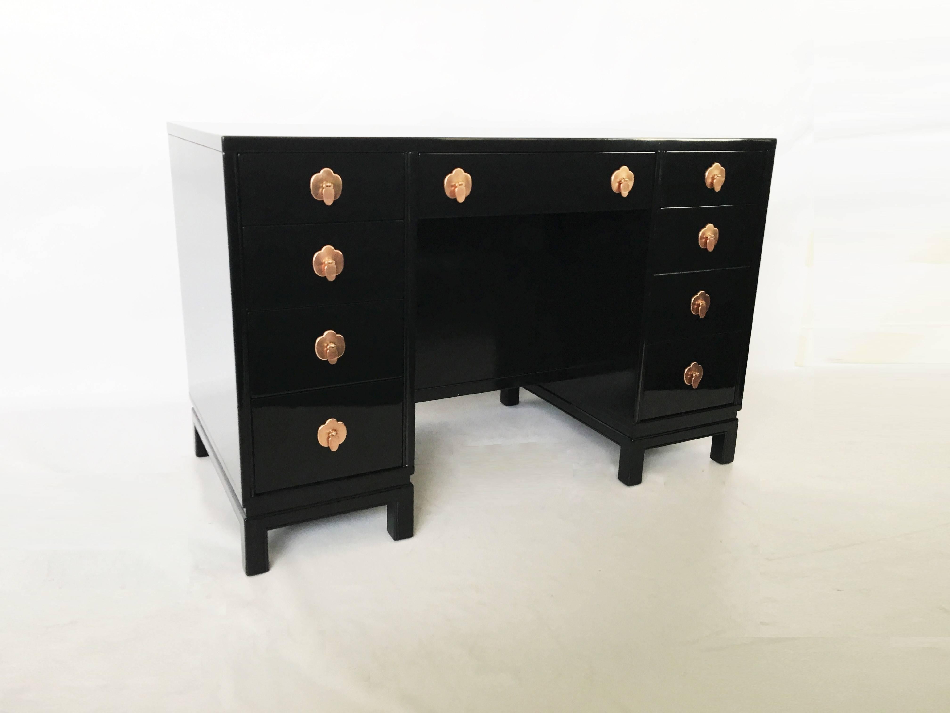 Lacquered Desk by Landstrom Furniture For Sale 1