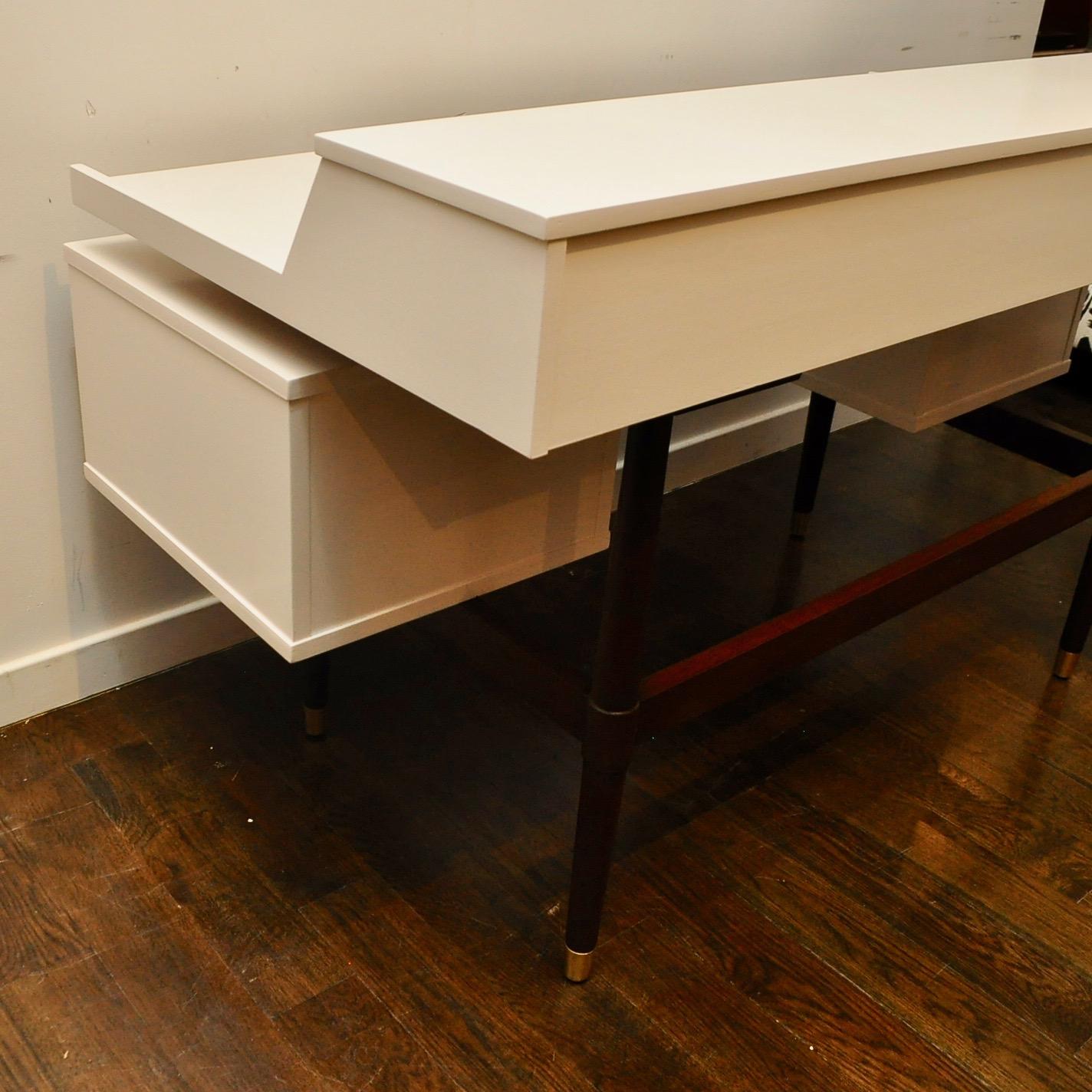 Lacquered Drexel Biscayne Desk  8