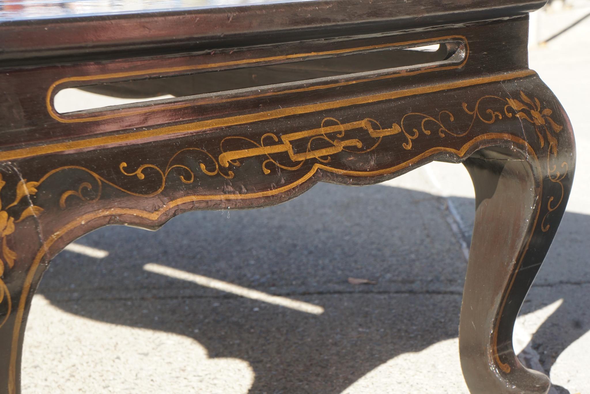 Lacquered Early 20th Century Chinoiserie Coffee Table from Michael Smith 4