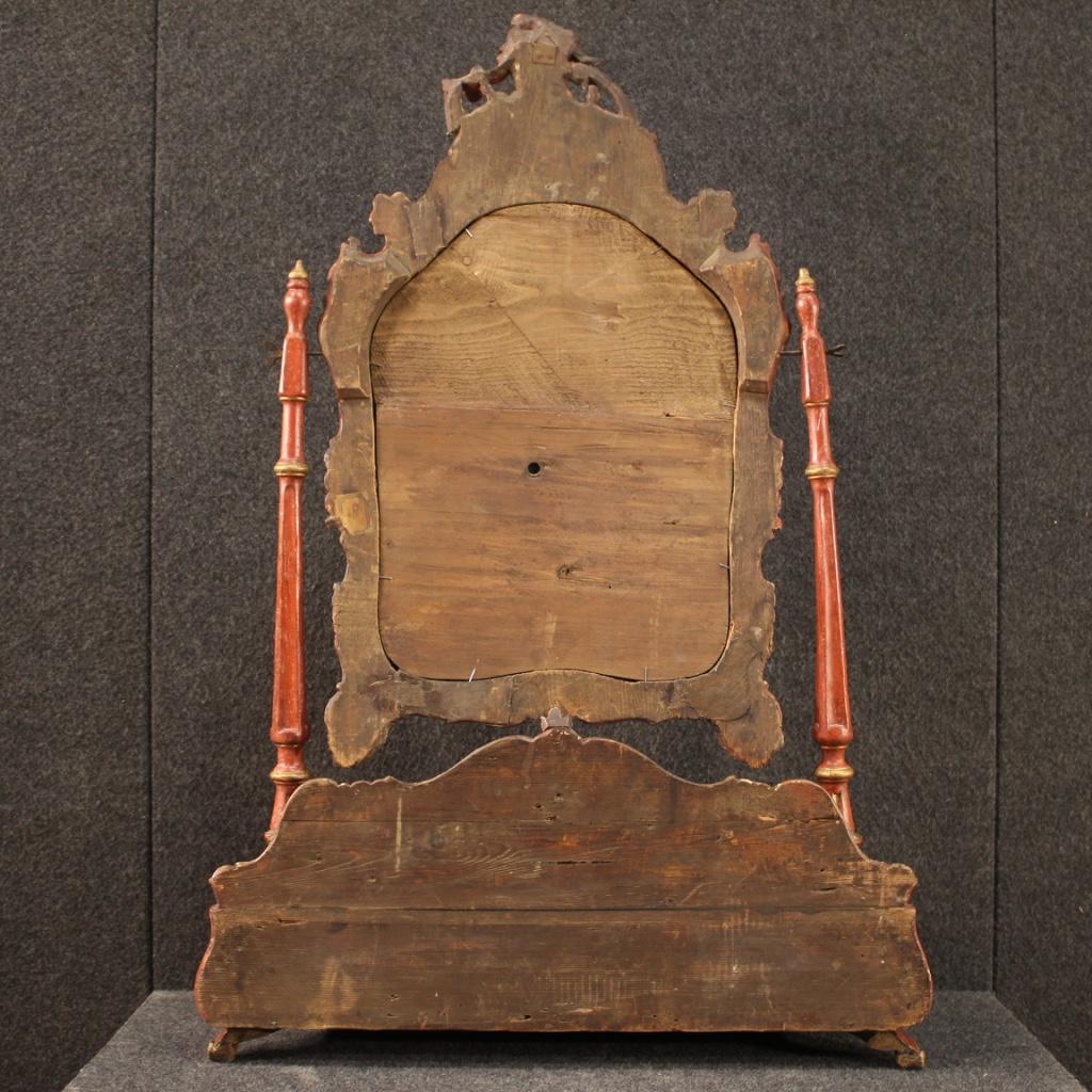 Lacquered and Gilded Venetian Dressing Table, 20th Century In Good Condition For Sale In London, GB