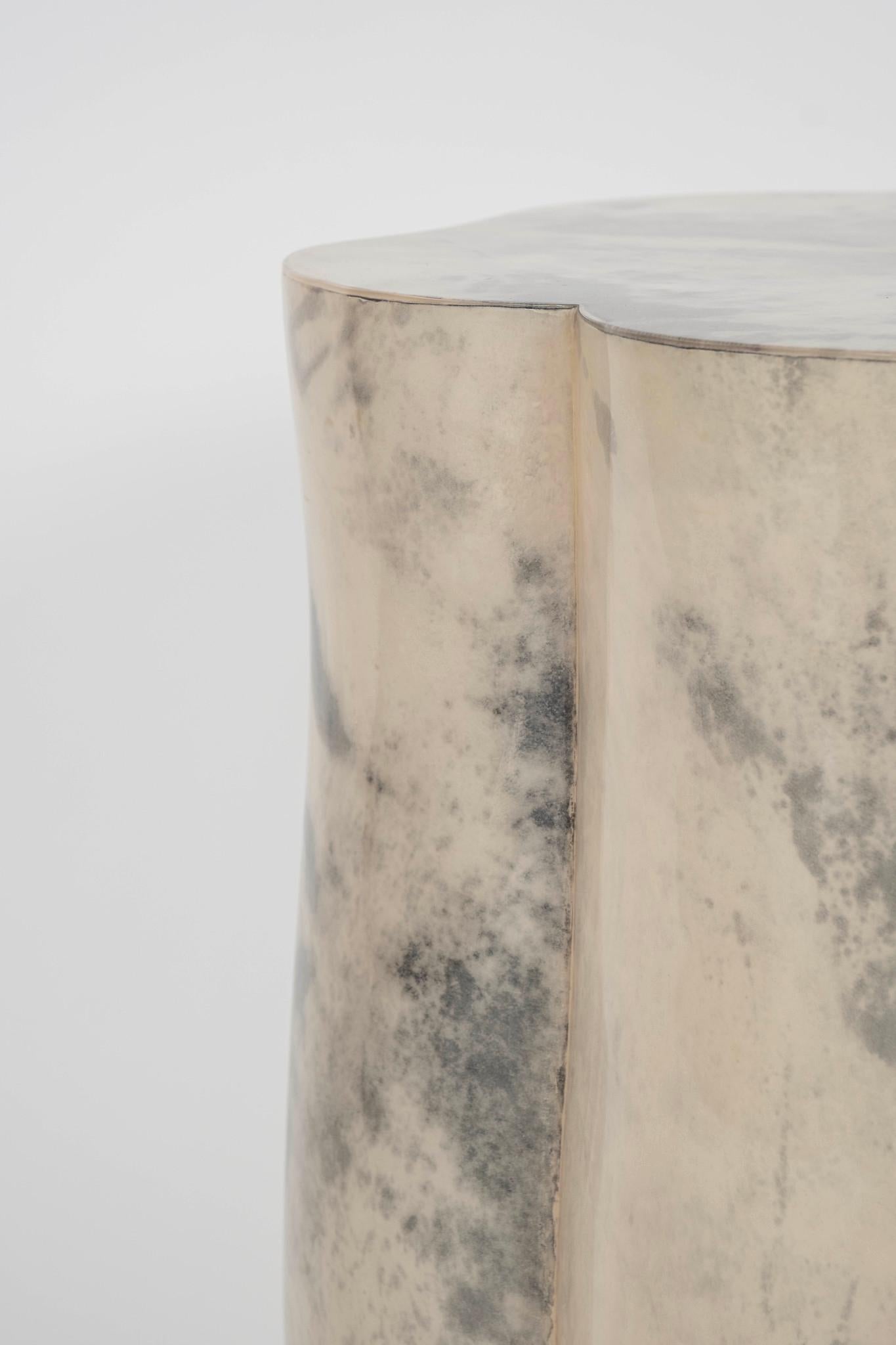 Lacquered Goatskin Cloud Table For Sale 1