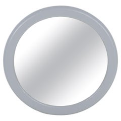 Lacquered Grasscloth Mirror, 1970